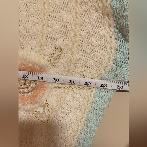 Vintage 20 ANS by Mariea Kim 80s cottagecore pastel beading mixed media - Picture 4 of 15